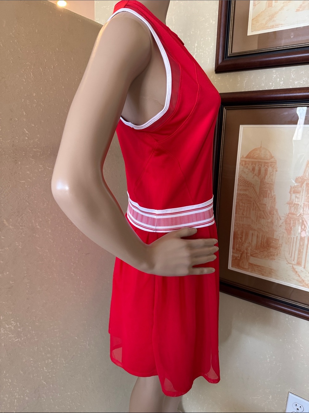 Lucky in Love Women’s Tennis Dress sz M - Picture 3 of 8